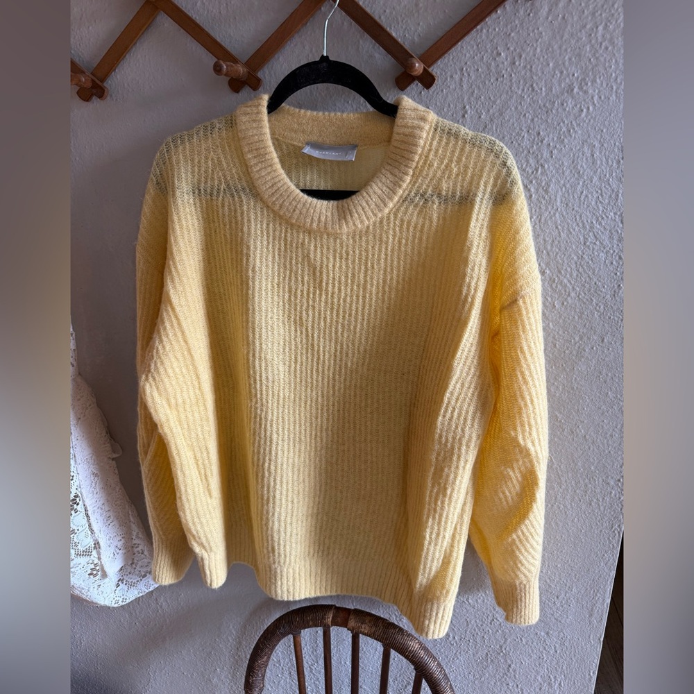 Everlane Alpaca Yellow Women's Sweater